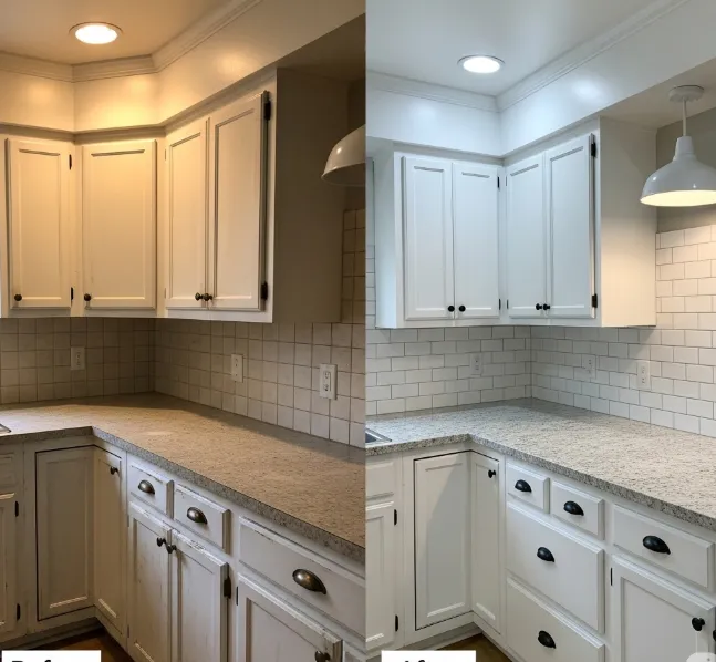 Warren kitchen after remodel